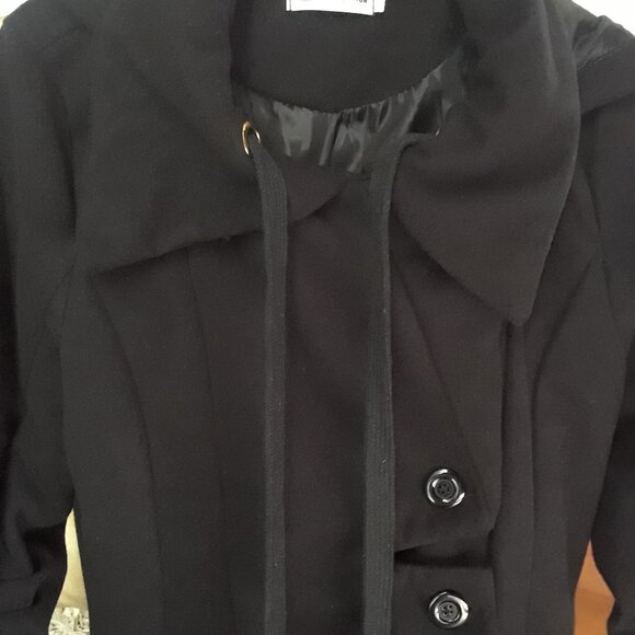 Long Princess Swing Coat With Hood - Picture 6 of 16